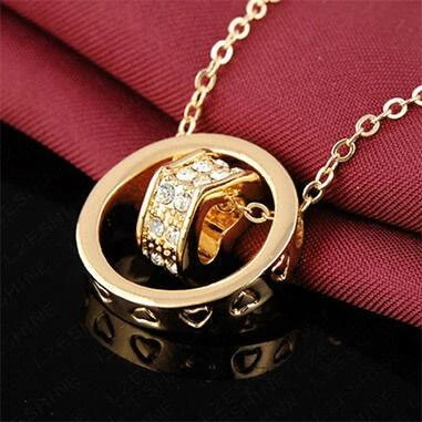 Фото Изящный кулон Ring Heart