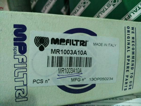 Фото Фильтроэлемент MP FILTRI MR1003A10A