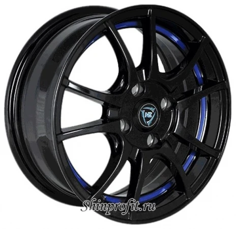 Фото NZ Wheels F-43 6.5x16/5x114.3 D60.1 ET45 BKBSI