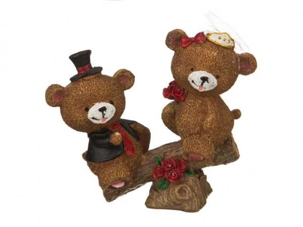 Фото Фигурка "lovely bears" 12.5*6.5*12 см. Polite Crafts&amp;gifts (156-365)