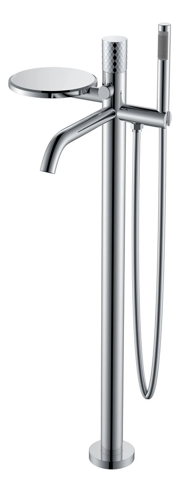 Фото Boheme Stick 129-CRCR Смеситель напольный CHROME DIAMOND CHROME