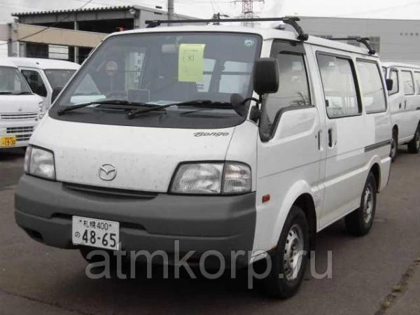 Фото Грузопассажирский микроавтобус MAZDA BONGO VAN гв 2012 полный привод 4 wd грузопод 950 кг пробег 238 т.км