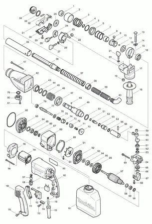 Фото Makita Манжета пылесборника 19-22 перфоратор Makita HR2432 рис.( 19)