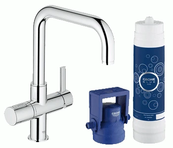 Фото Grohe Blue Pure Смеситель однорычажный для мойки