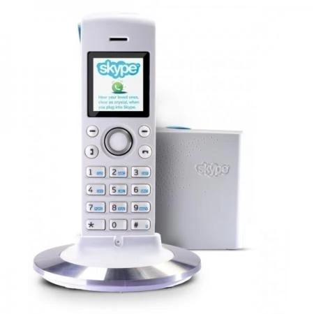 Фото DECT SKYPE телефон DUALphone 4088RU(белый)