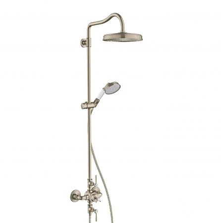 Фото AXOR Montreux Showerpipe 16572820 Душевая система (шлифованный никель)