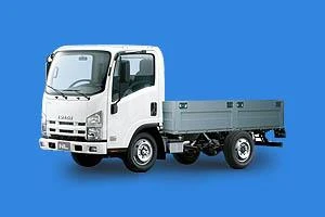 Фото Бортовой автомобиль с тентом и распашными воротами на ISUZU NLR 85A