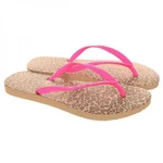 фото Вьетнамки женские Havaianas Slim Animals Beige/Pink