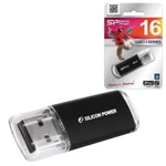 фото Флэш-диск 16 GB, SILICON POWER ultima II-I Series, USB 2.0, черный