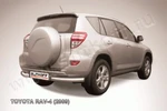 фото Slitkoff Уголки d76 черные TOYOTA RAV-4 (2009)