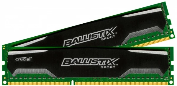 Фото Crucial Модуль памяти Crucial Ballistix Sport BLS2KIT8G3D1609DS1S00