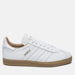 фото Adidas Originals Gazelle Leather Premium White/Gold Metallic