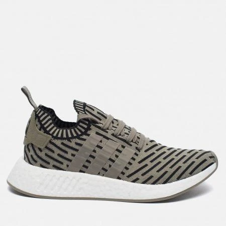 Фото Adidas Originals NMD R2 Primeknit Olive/Black