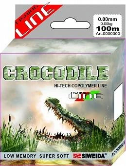 Фото Леска SWD Crocodile 100м 0,3 (7,80кг) ваккум/уп прозрачная (53186)