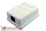 фото REXANT 1RJ-45 CAT 5e Компьютерная розетка