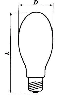 Фото Лампа ДРИ 150 (Е40)