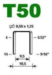 фото Скоба T50/08 galv