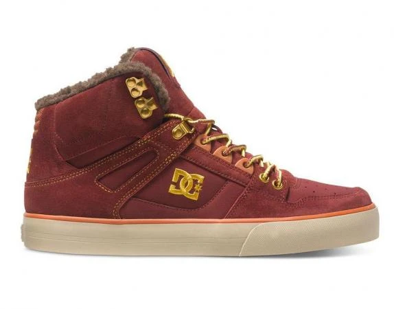 Фото DC SHOES Ботинки DC SPARTAN HIGH WC BROWN/WHEAT 9