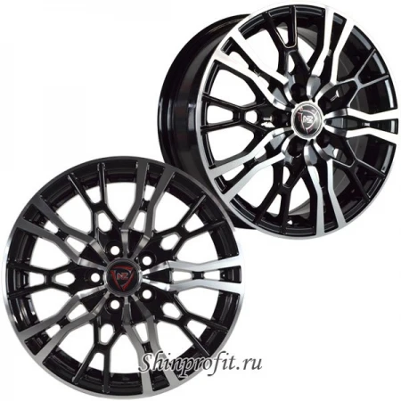 Фото NZ Wheels SH658 6.5x16/5x114.3 D66.1 ET47 BKF