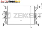 фото Радиатор охлаждения двигателя ZEKKERT MK-1345