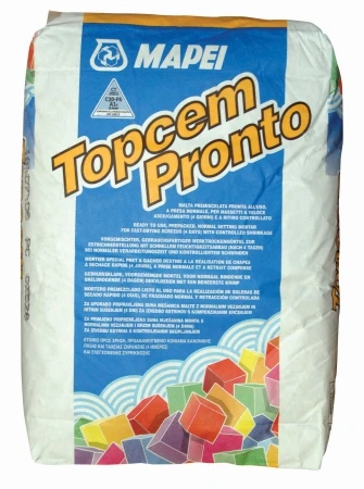 Фото Стяжка быстросохнущая TOPCEM PRONTO 25 кг