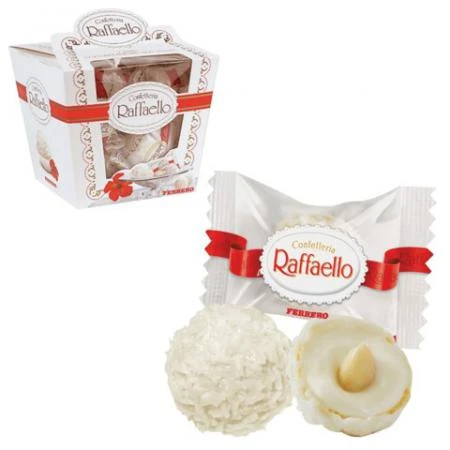 Фото Конфеты RAFFAELLO, с миндальным орехом, 150 г, подарочная упаковка