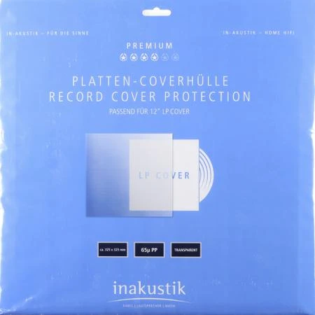 Фото Конверт для виниловых пластинок Inakustik Premium LP Cover Sleeves Record Slipcover