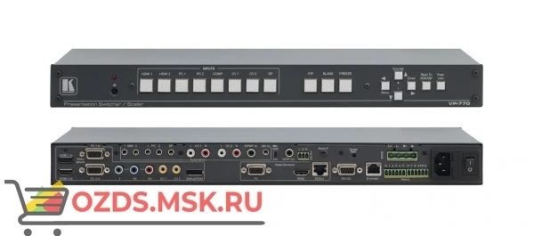 Фото VP-770 Масштабатор HDMI, VGA, CV, s-Video или YUV в VGA/YUV/HDMI; усилитель мощности аудио