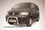 фото Slitkoff Кенгурятник d57 низкий мини черный VOLKSWAGEN MULTIVAN