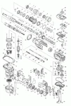 фото Makita Штифт перфоратор Makita HR4013C рис.( 142)