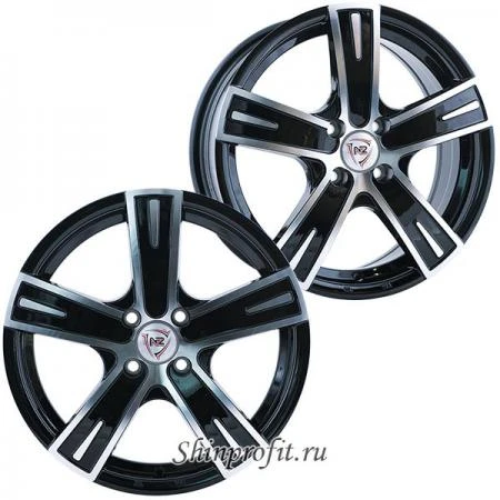 Фото NZ Wheels F-16 6x14/4x100 D60.1 ET43 BKF