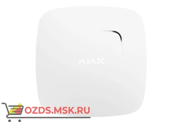 Фото Ajax FireProtect (white): Беспроводной датчик дыма с сенсором температуры