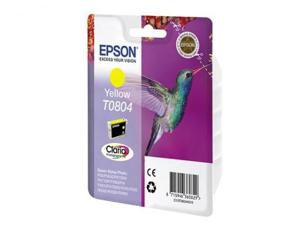 Фото Epson T0804 yellow