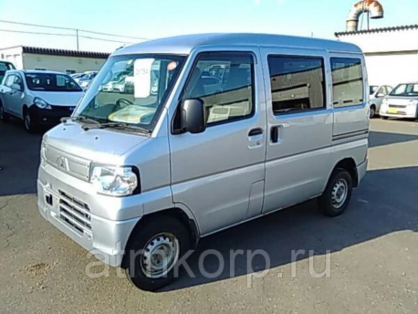 Фото Грузопассажирский микроавтобус MITSUBISHI MINICAB VAN гв 2012 полный привод 4 wd груз 350 кг пробег 122 т.км