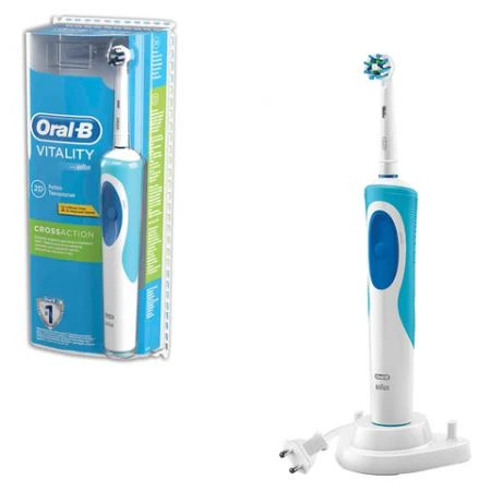 Фото Зубная щетка электрическая ORAL-B (Орал-би) Vitality Cross Action D12.513, блистер