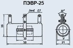 Фото ПЭВР 25 100 Ом