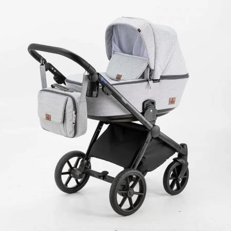 Фото Коляска 2 в 1 BeBe-mobile Cezaro светло-серая