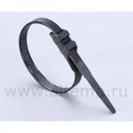 фото FORTISFLEX Стяжки полиамидные с двойным замком КСУ 9*260 (ч) FORTISFLEX