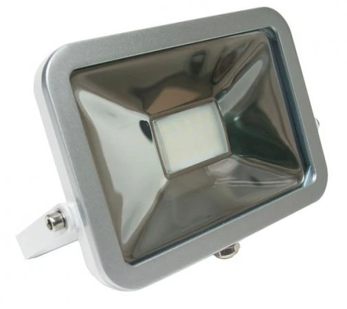 Фото Прожектор светодиодный I-SPOT 20*3030 SMD LED 20W 1600LM 5700K 230V/50Hz 213*180*27.5mm с кабелем длиной 30см белый LL-837; 12969