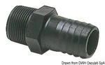 фото Osculati Male hose adapter black polycarbonate 1