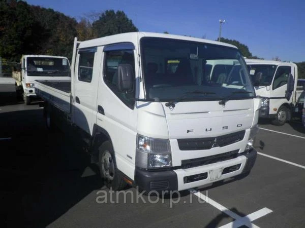 Фото Грузовик двухкабинник бортовой MITSUBISHI CANTER гв 2012 двойная кабина 7 мест груз 3 тн пробег 123 т.км