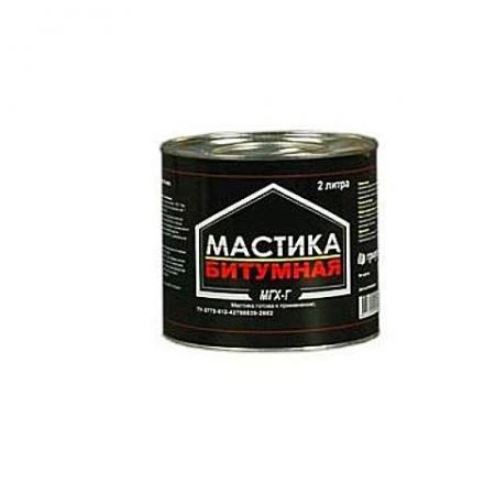 Фото Битумная мастика МГХ-Г