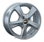 фото Replica GM43 6x15/4x100 D56.6 ET45 Silver