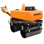 фото Виброкаток двухвальцовый GROST VR850D