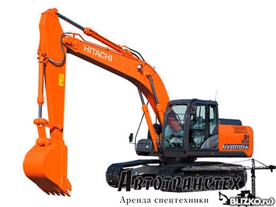 Фото Аренда экскаватора гусеничного Hitachi ZX 200