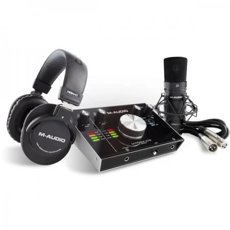 Фото Внешняя студийная звуковая карта M-Audio M-Track 2X2 Vocal Studio Pro