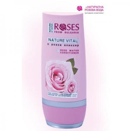 Фото Питательный бальзам для волос Розовый эликсир Roses from Bulgaria Agiva 200 ml