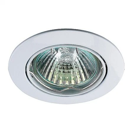 Фото Точечный светильник поворотный 369100 NT09 247 белый свет GX5.3 50W 12V CROWN | 0022730 NOVOTECH