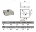 фото Узел прохода перекрытия Дымок BddXX d200 DADA