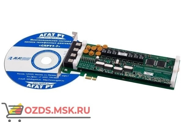 Фото СПРУТ-7/А-15 PCI-Express Система записи телефонных разговоров